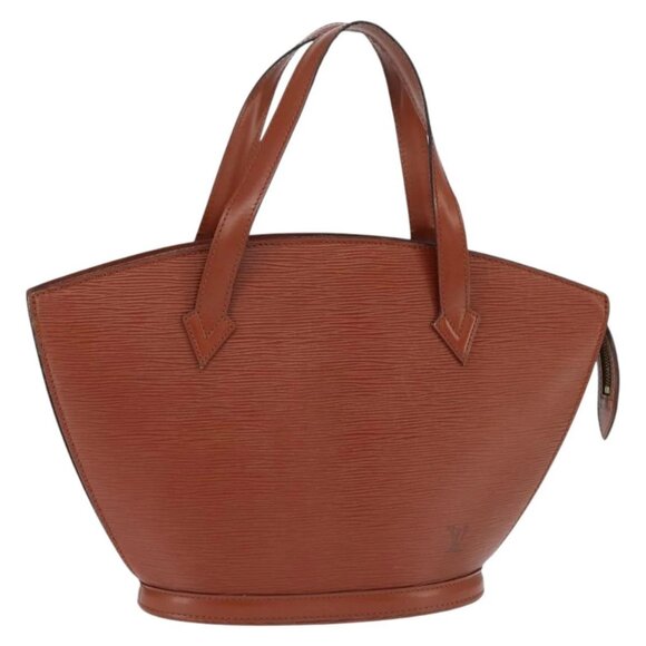 LOUIS VUITTON Epi Saint Jacques Hand Bag Brown M52263 LV Auth BA7223 - Picture 3 of 16